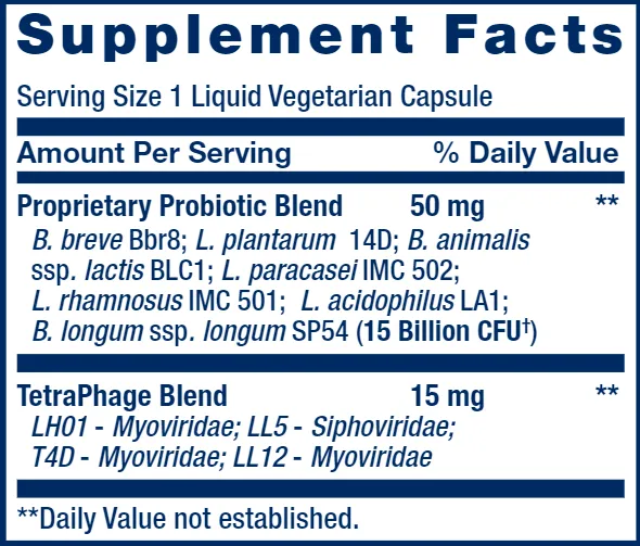 FLORASSIST® GI with Phage Technology