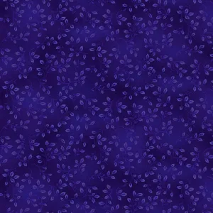 Folio Basics Royal Leaves Fabric Yardage