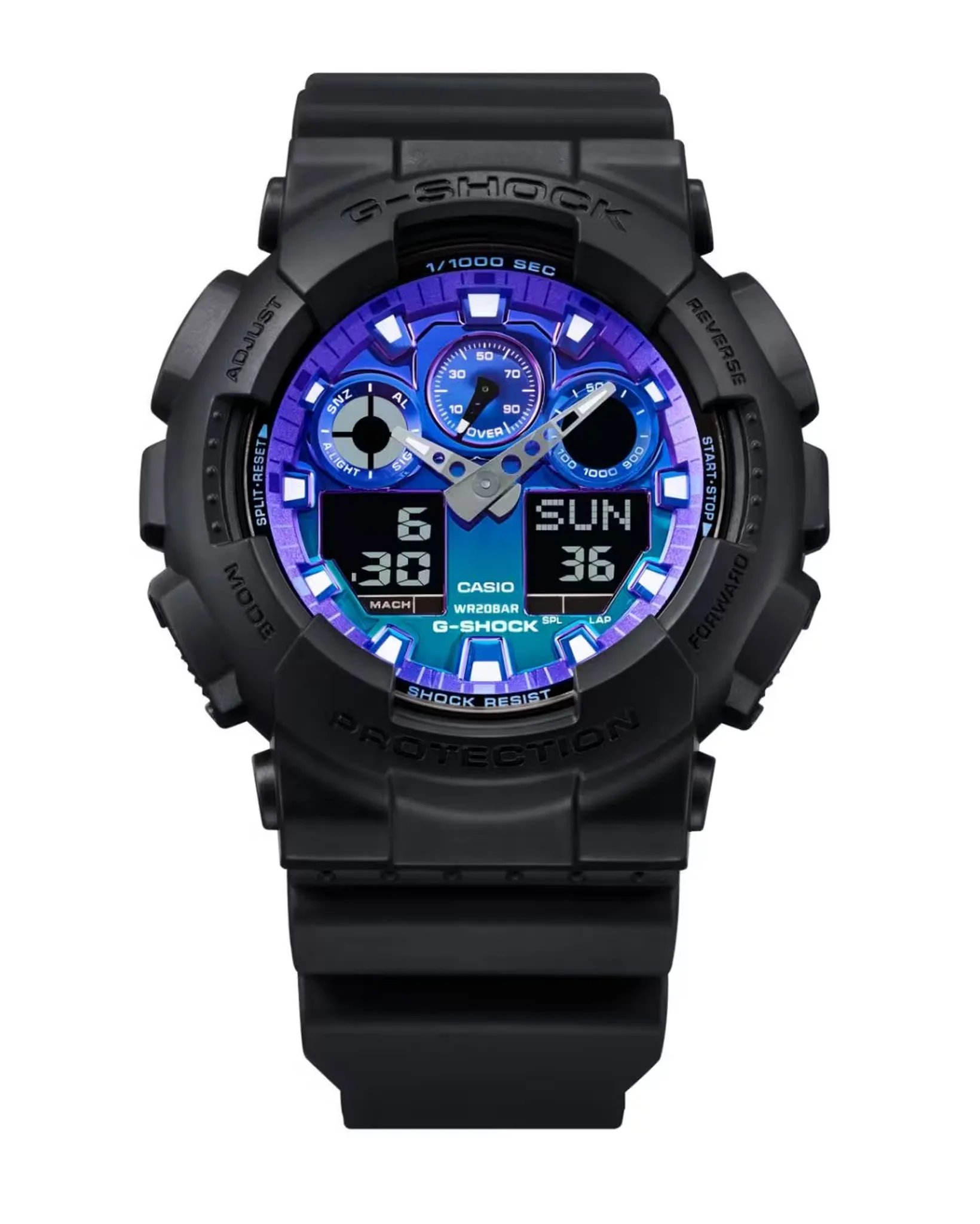 G-Shock GA100FL-1A Analog Digital Watch