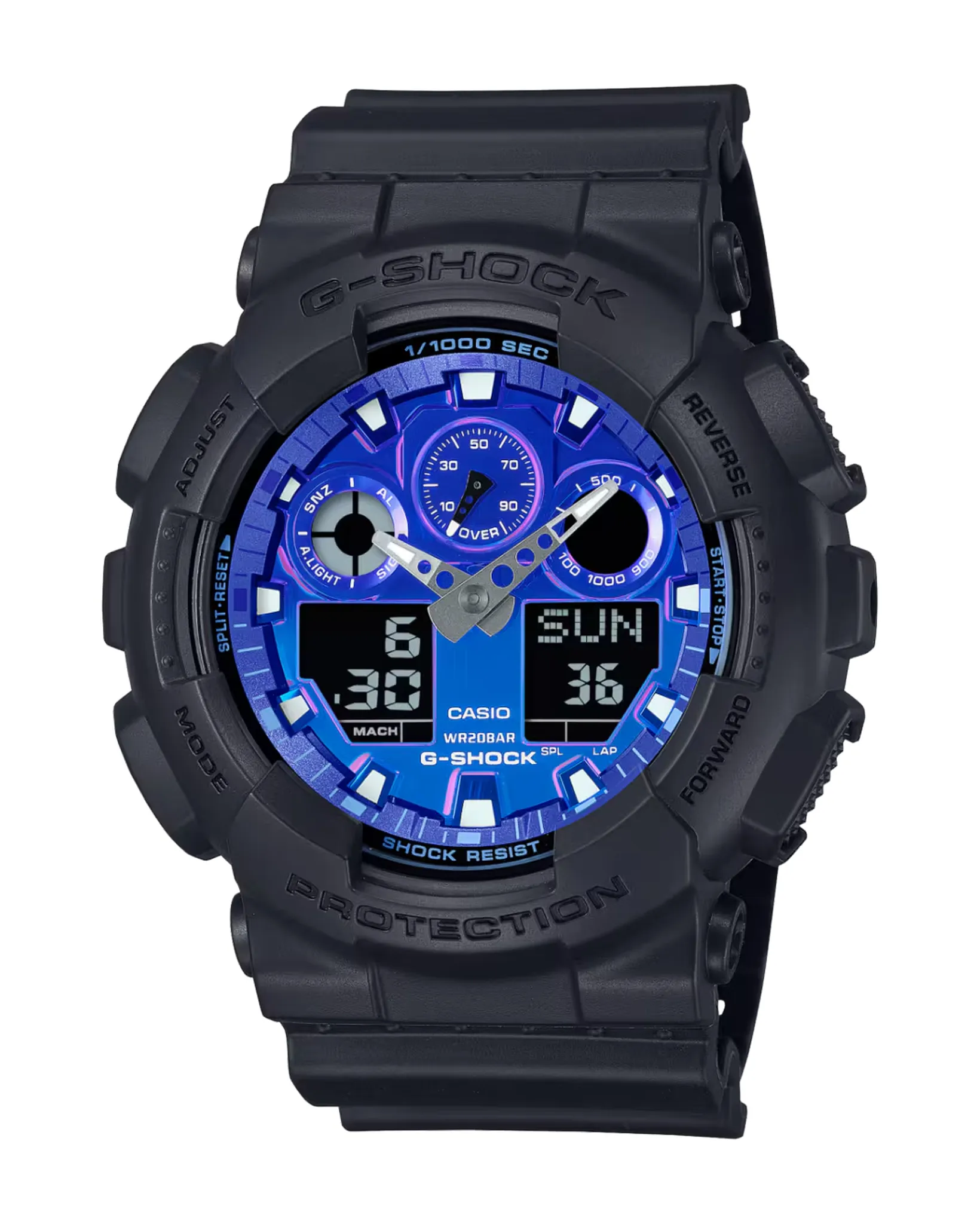 G-Shock GA100FL-1A Analog Digital Watch