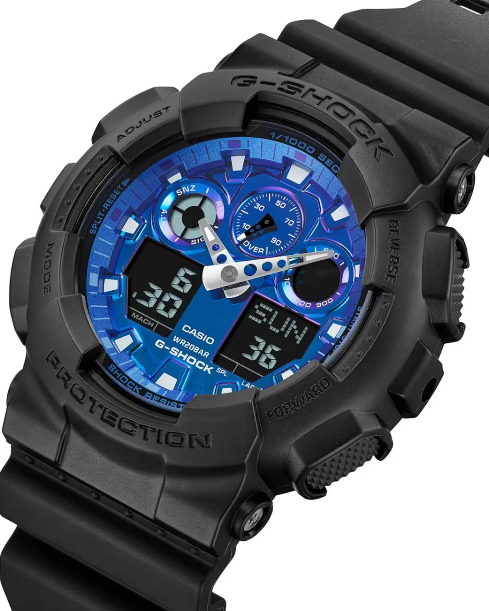 G-Shock GA100FL-1A Analog Digital Watch