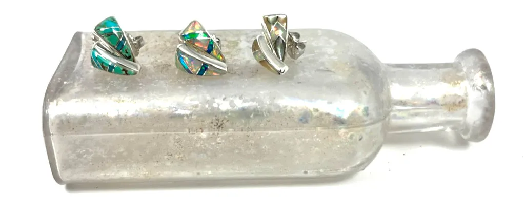 Geo Post Earring