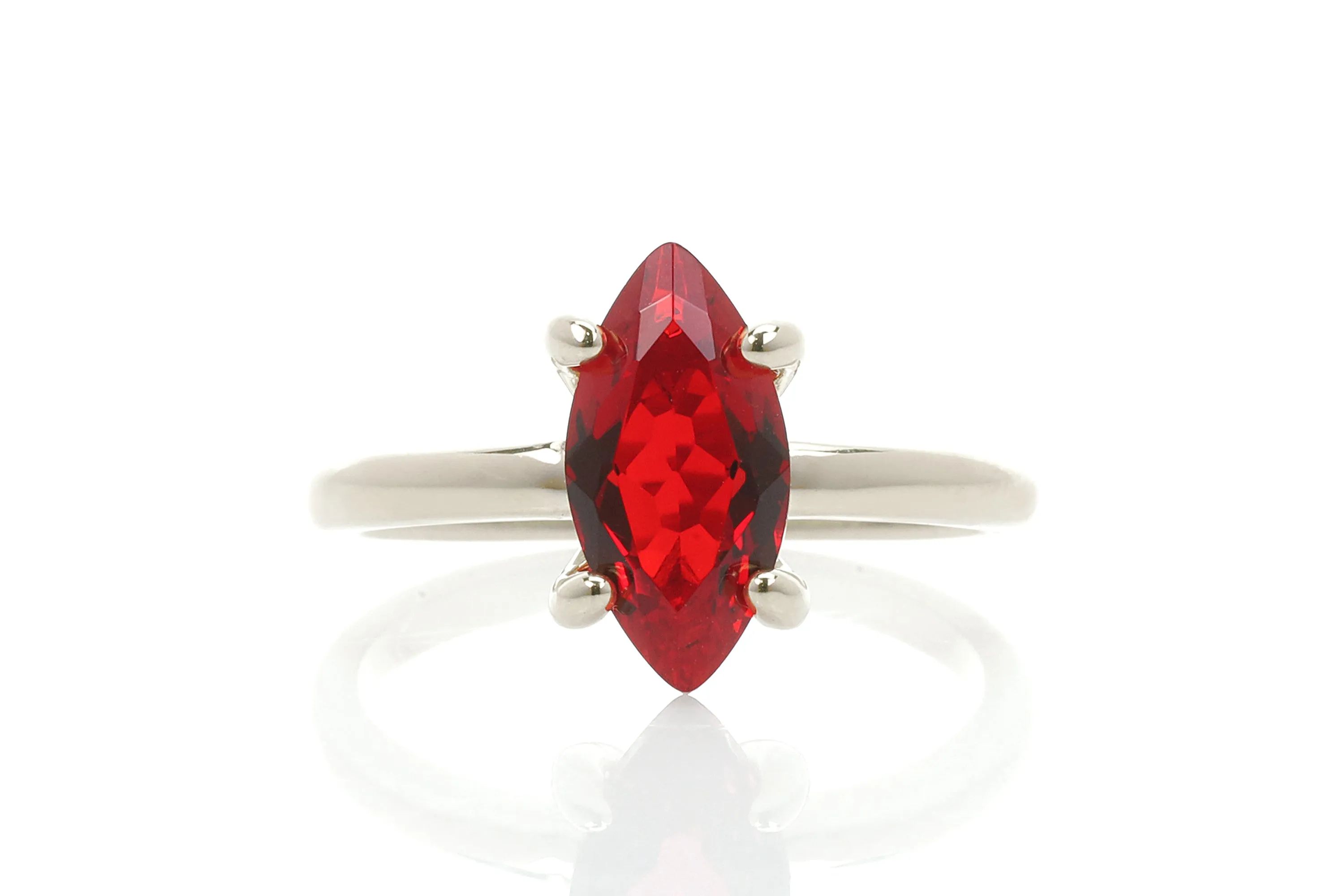 Gorgeous Ruby Gold Filled Ring