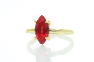Gorgeous Ruby Gold Filled Ring