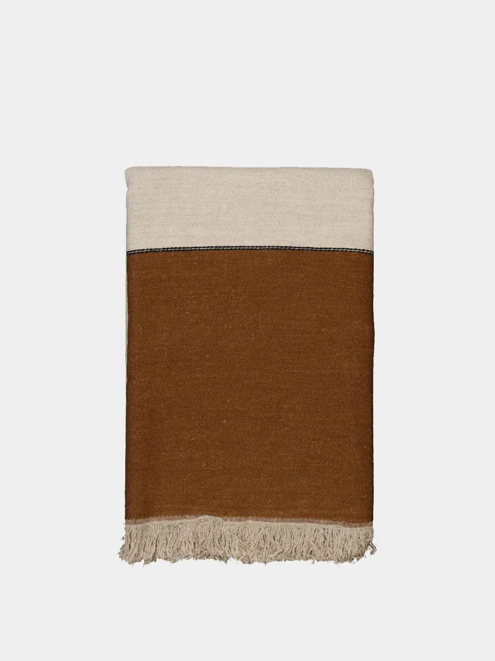 Gus Linen-Wool Throw