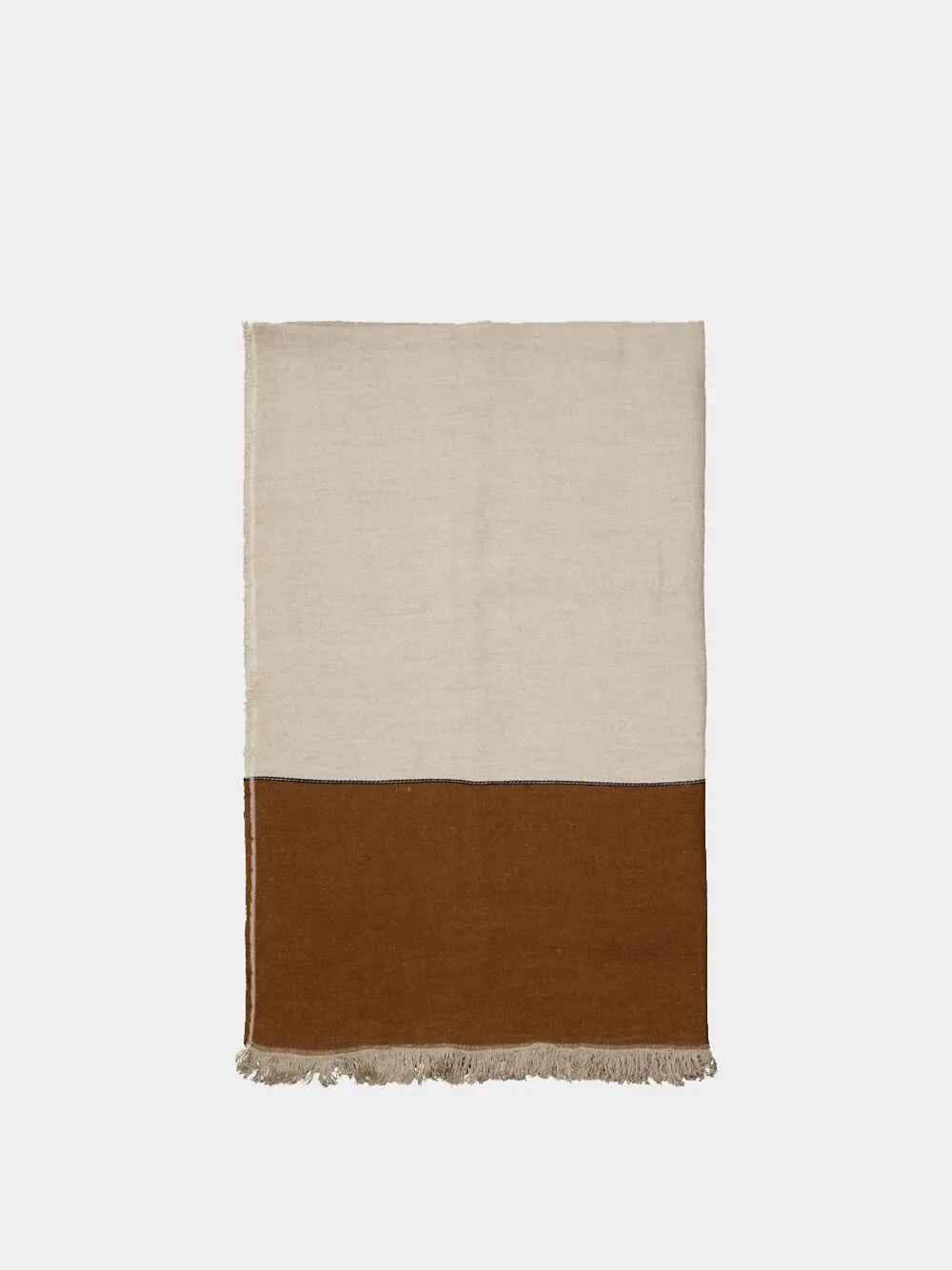Gus Linen-Wool Throw