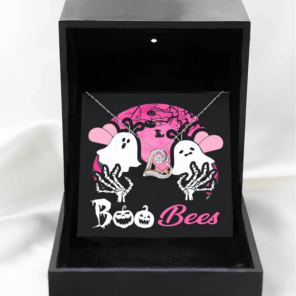 Halloween Gift - Boo Bees - Love Dancing Necklace
