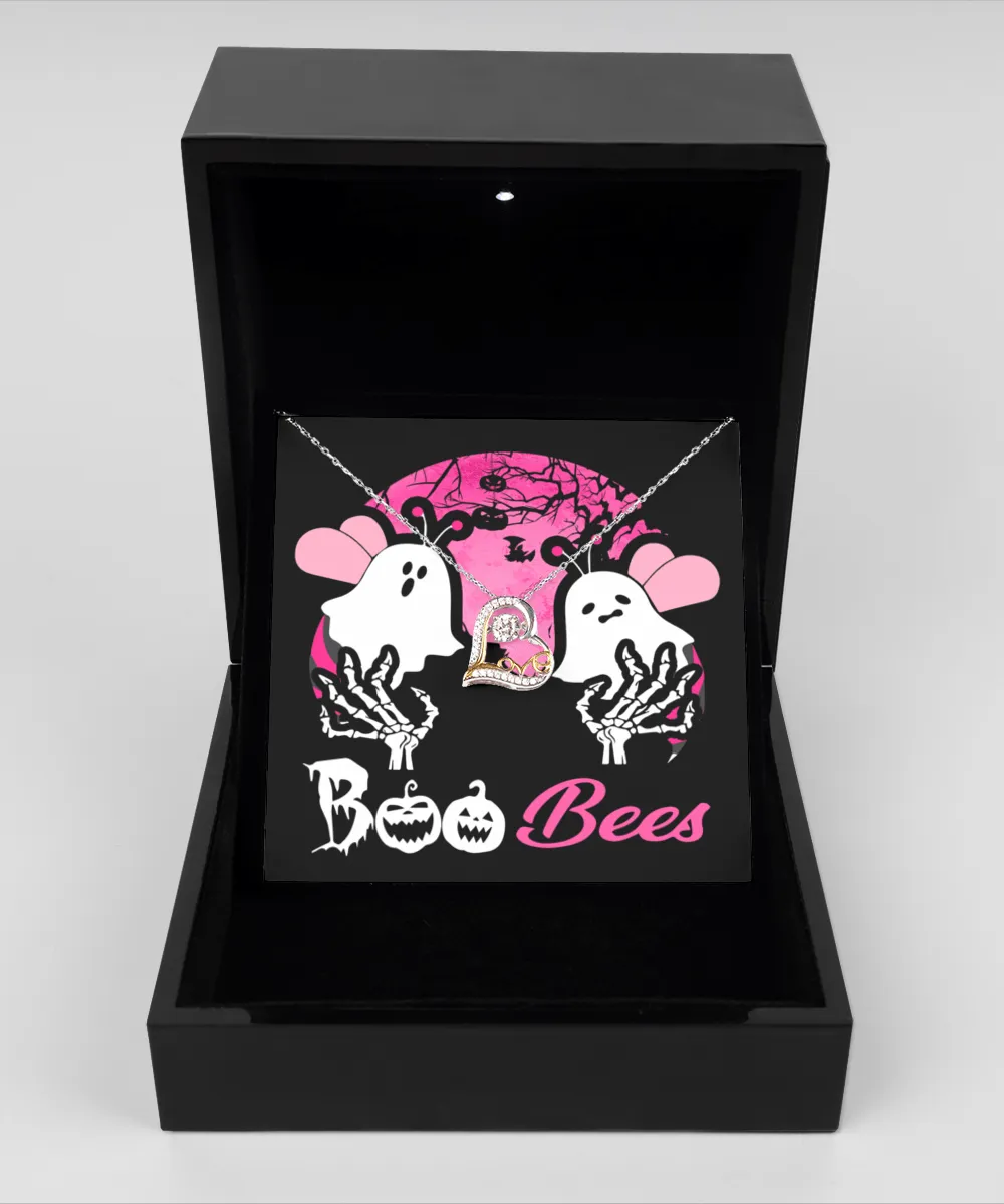 Halloween Gift - Boo Bees - Love Dancing Necklace