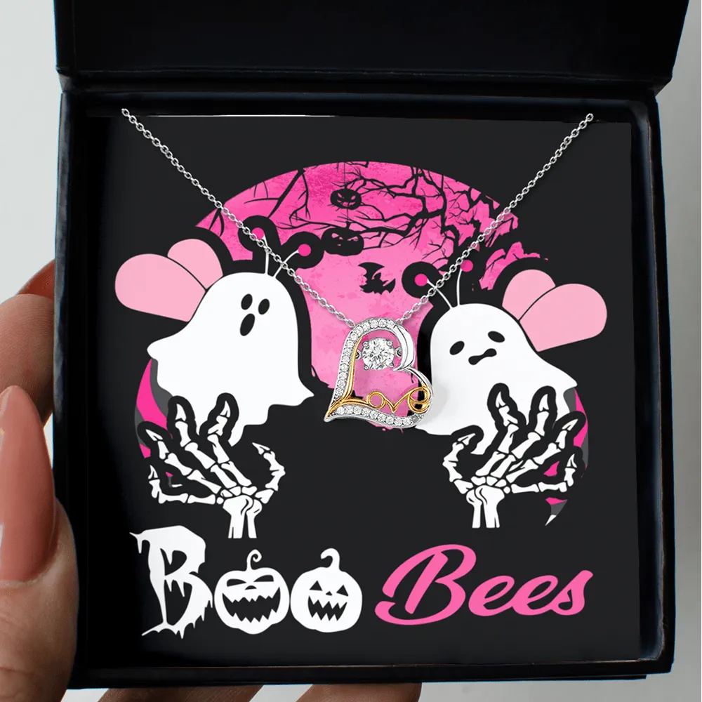 Halloween Gift - Boo Bees - Love Dancing Necklace