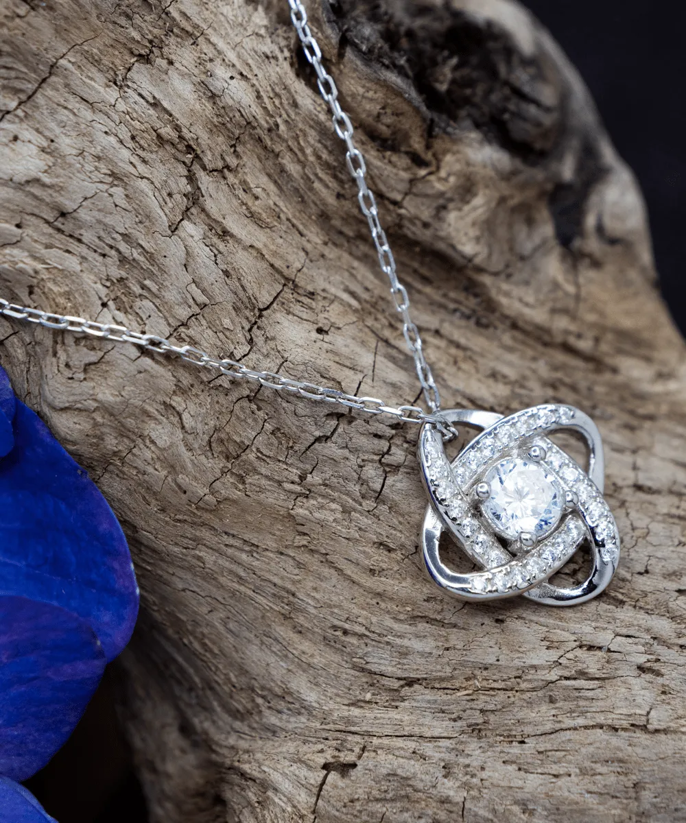 Happy Halloween Thanks Mas - Love Knot Necklace