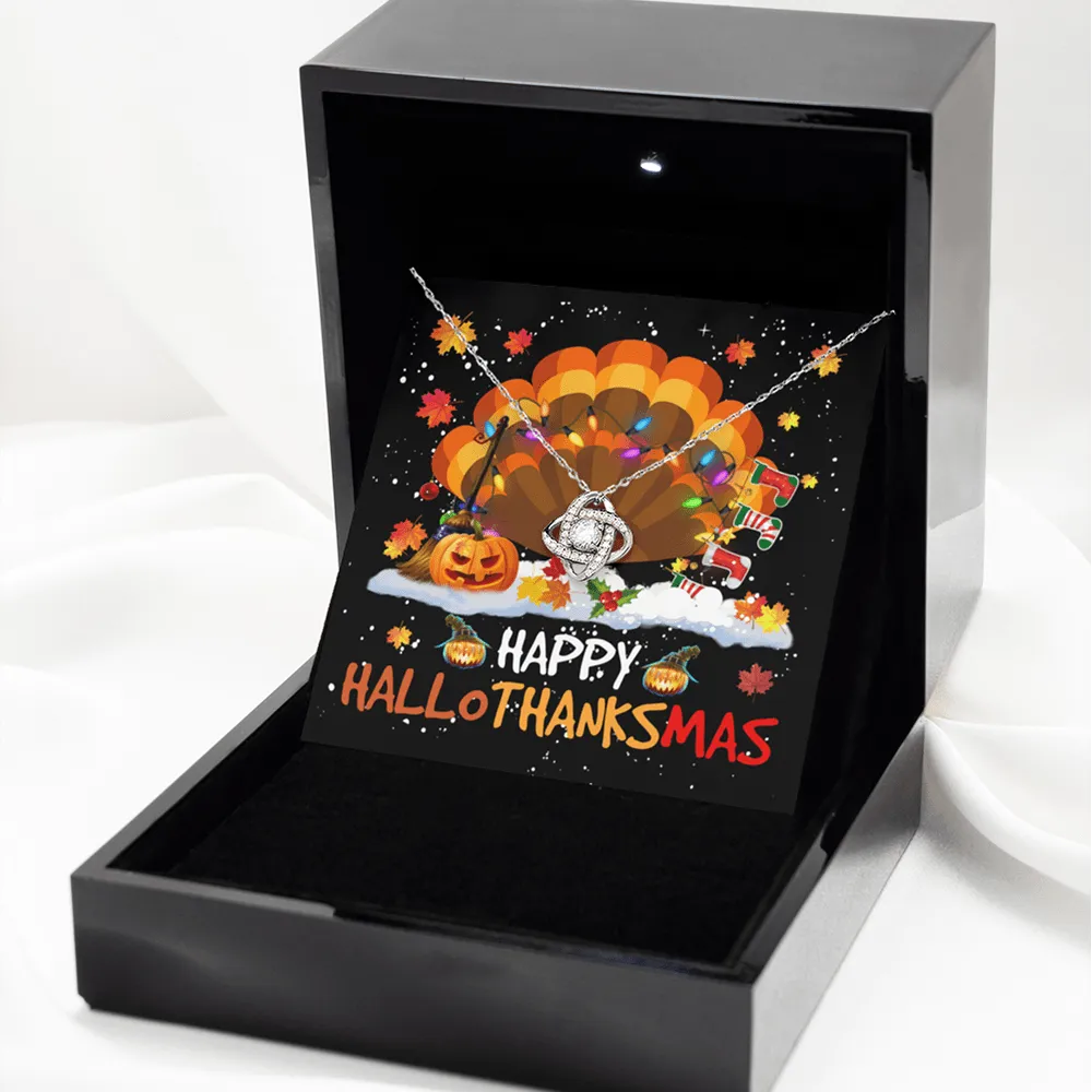 Happy Halloween Thanks Mas - Love Knot Necklace