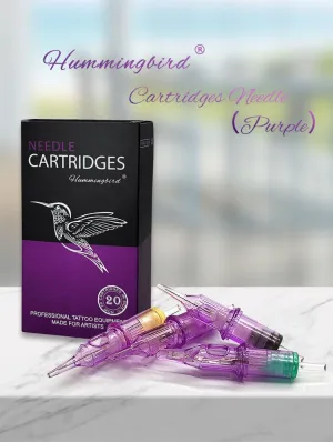 Hummingbird Tattoo Cartridge Needle Purple Round Liner