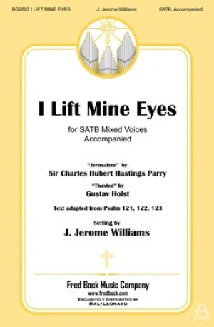 I LIFT MINE EYES SATB