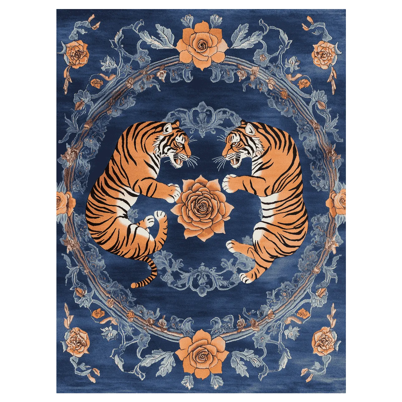 Imperial Guardians Hand Tufted Rug