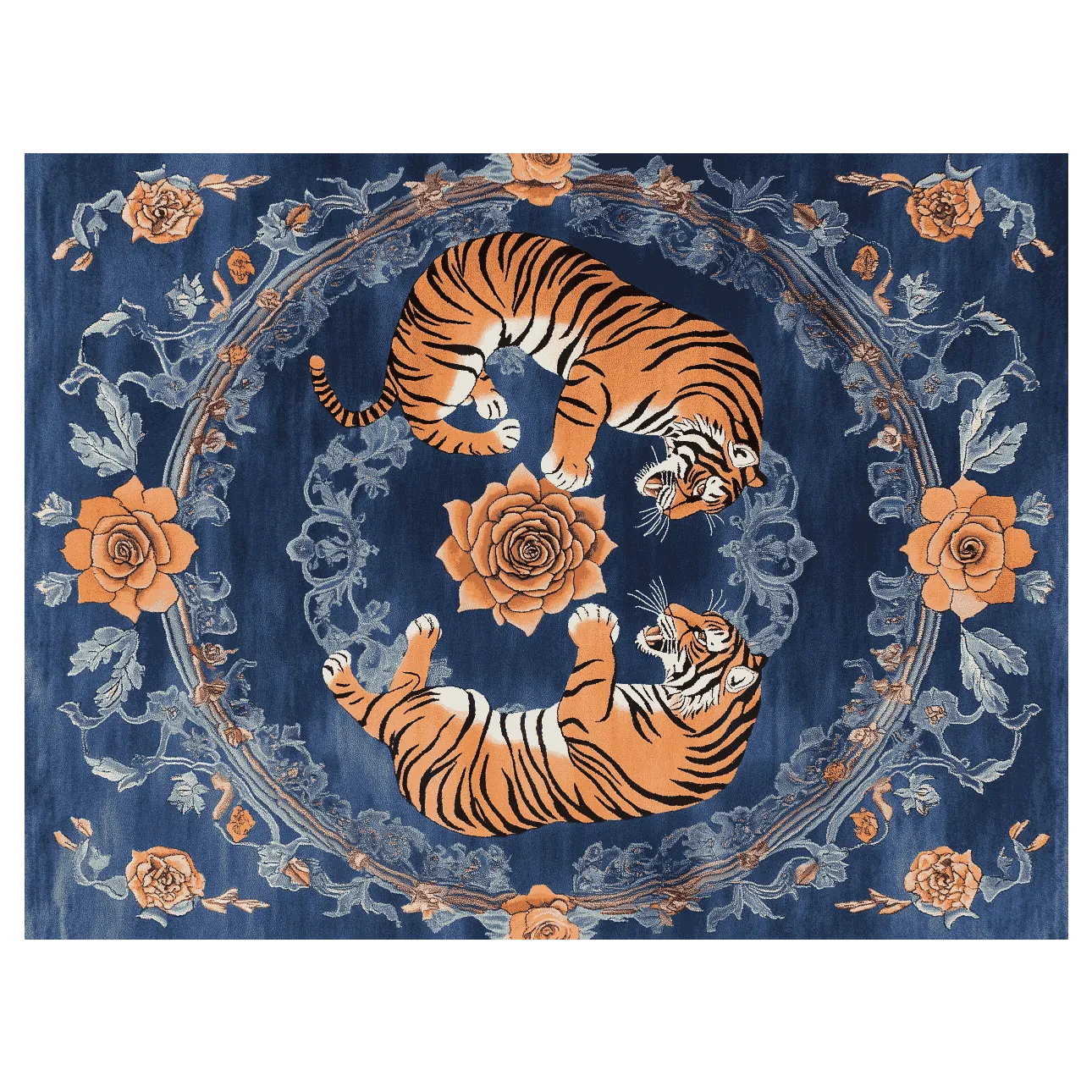 Imperial Guardians Hand Tufted Rug