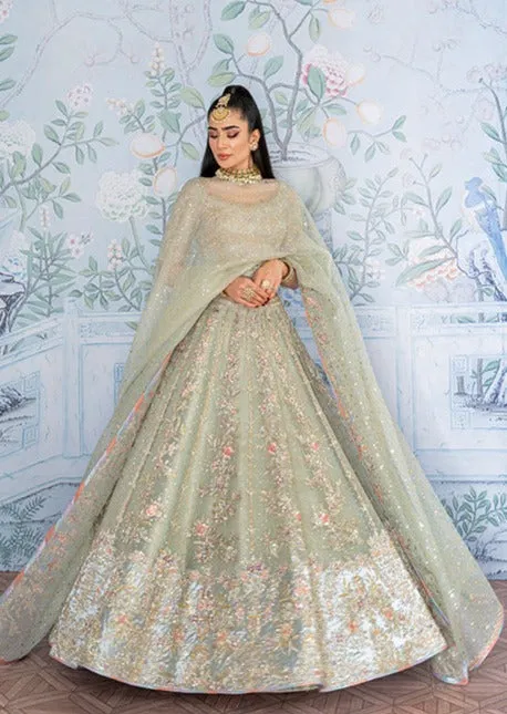 Indian Bridal Lehenga Choli and Dupatta Wedding Dress