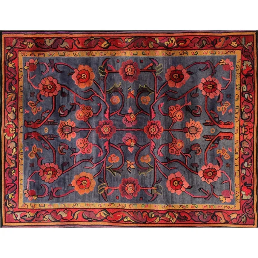 Intricate Pattern Hand Tufted Rug