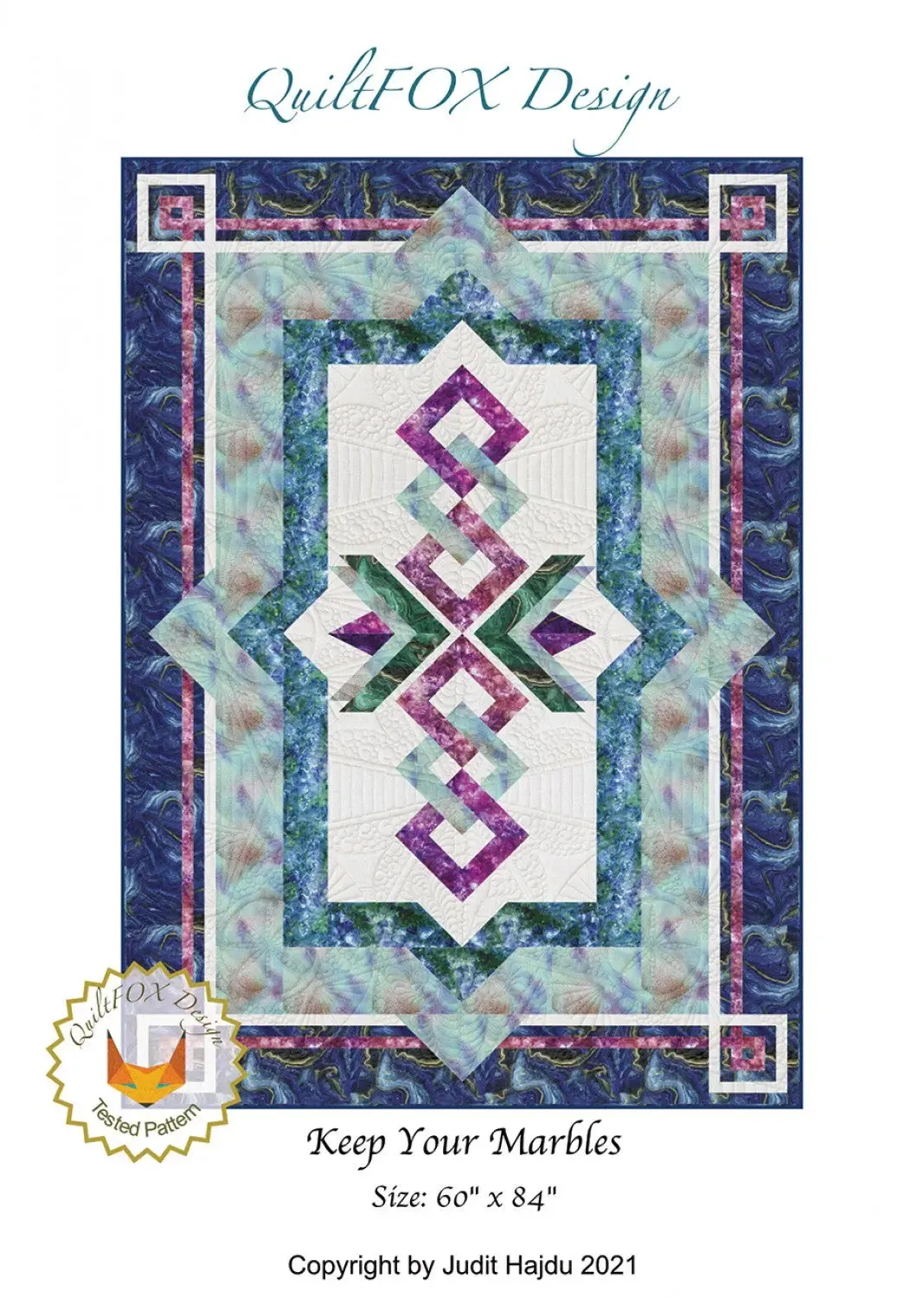 Keep Your Marbles: A Physical Pattern by QuiltFox Design