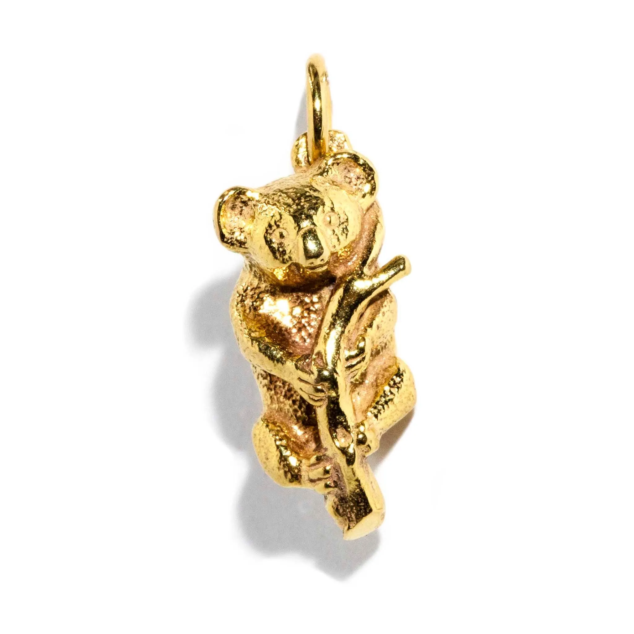 Koala 1970s Pendant Charm 9ct Gold