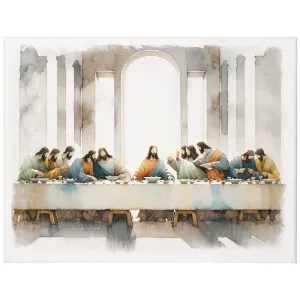 Last Supper Art 17x13 - Wall Art
