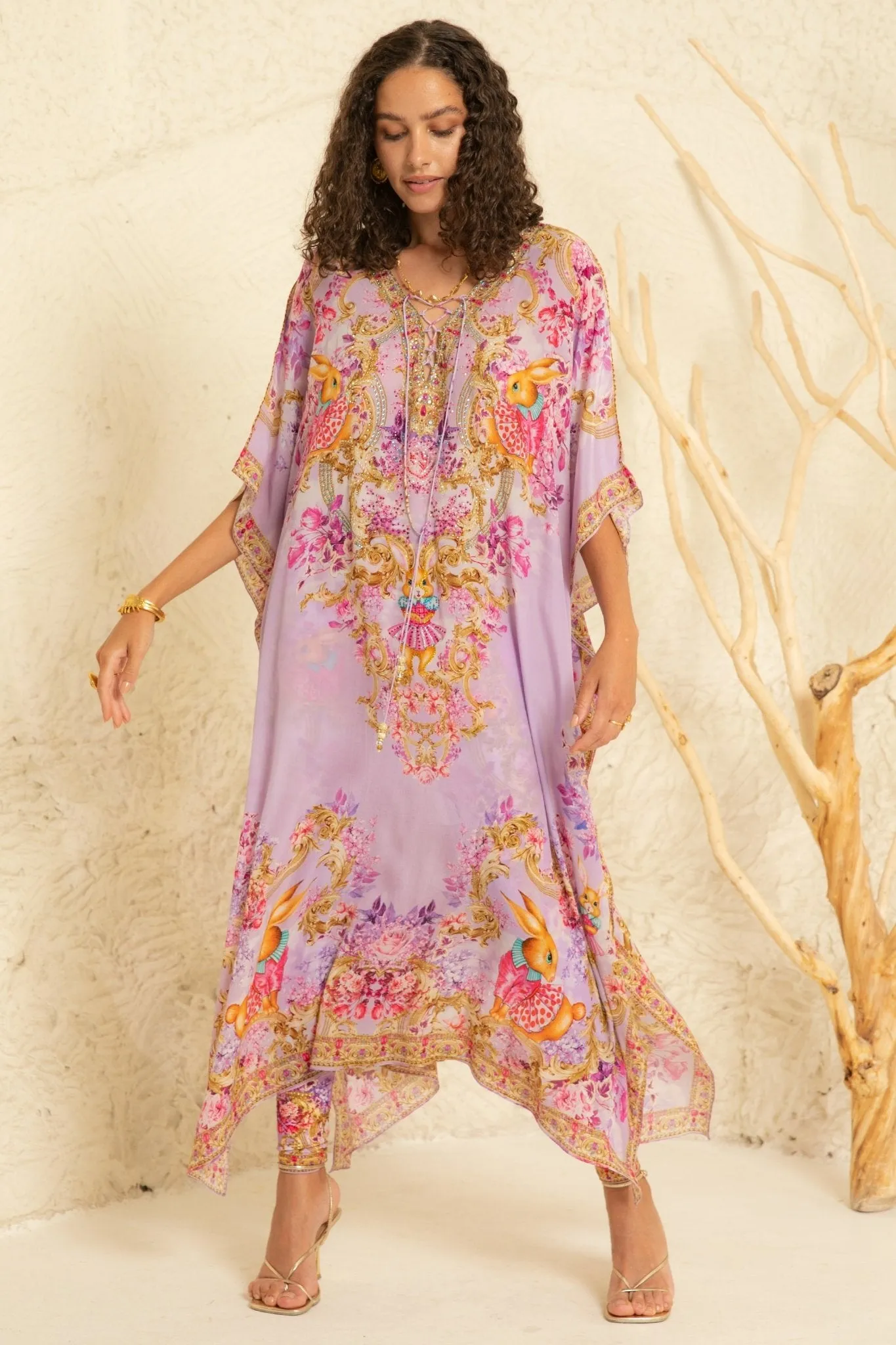 Lavender Hops Medium Kaftan