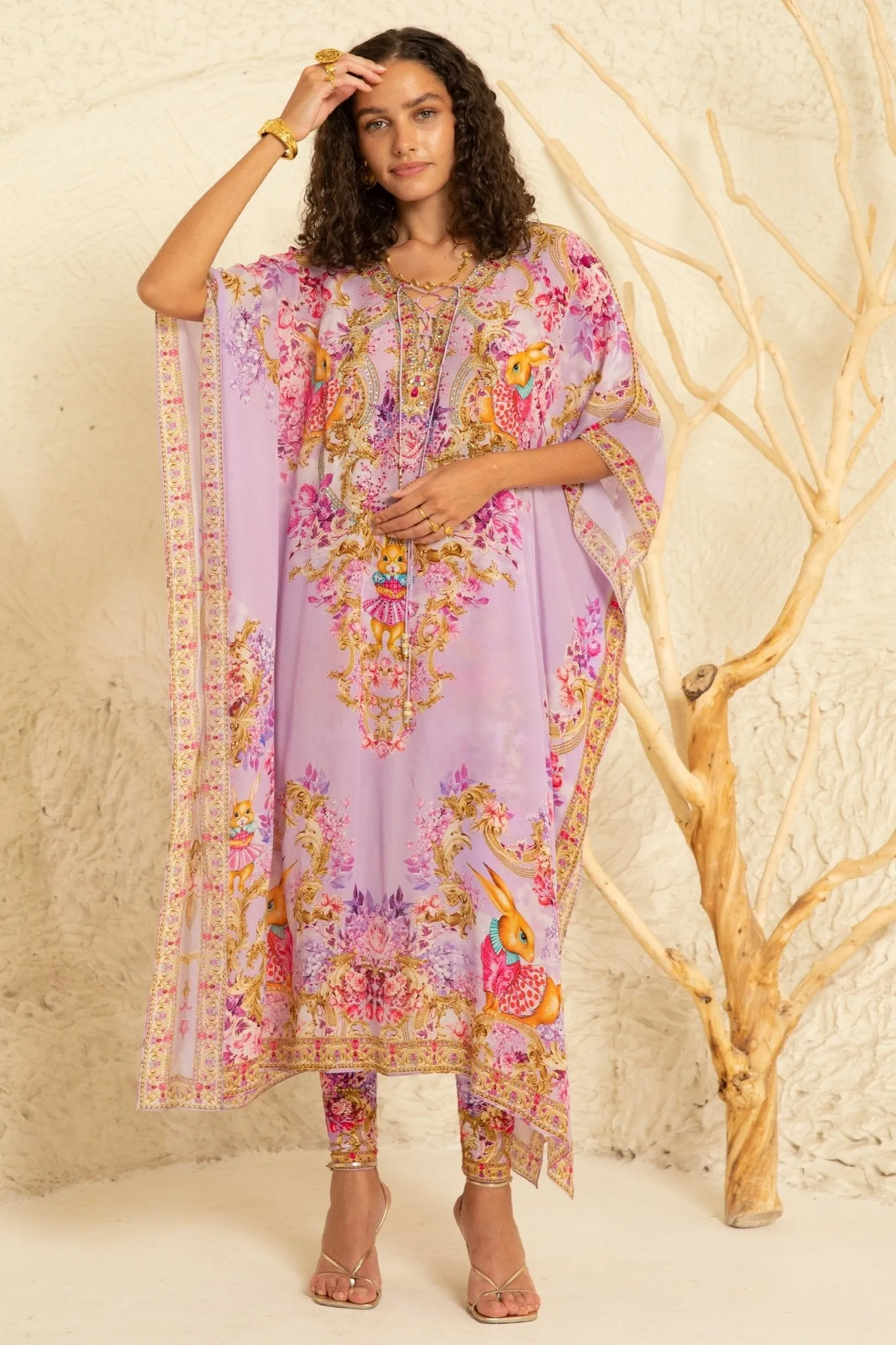 Lavender Hops Medium Kaftan