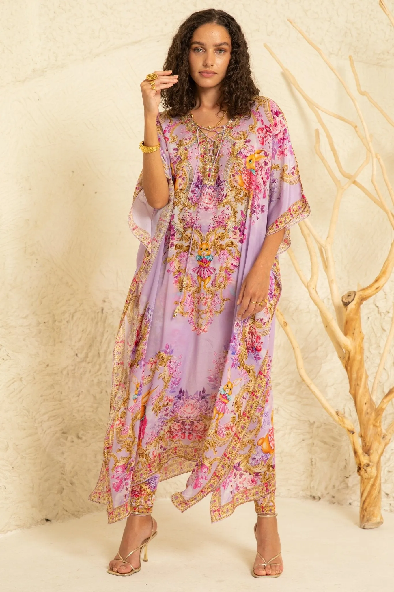 Lavender Hops Medium Kaftan