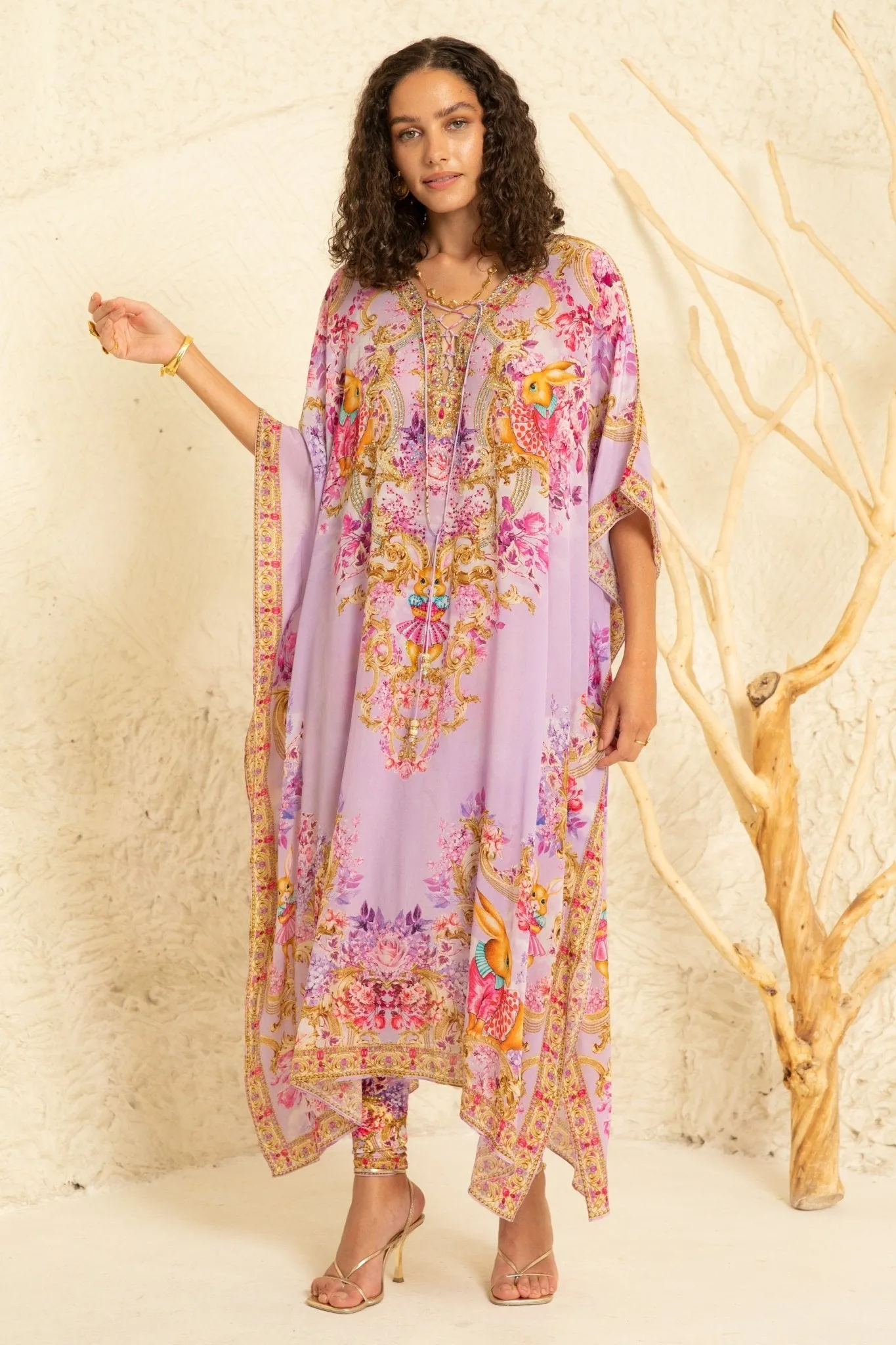 Lavender Hops Medium Kaftan