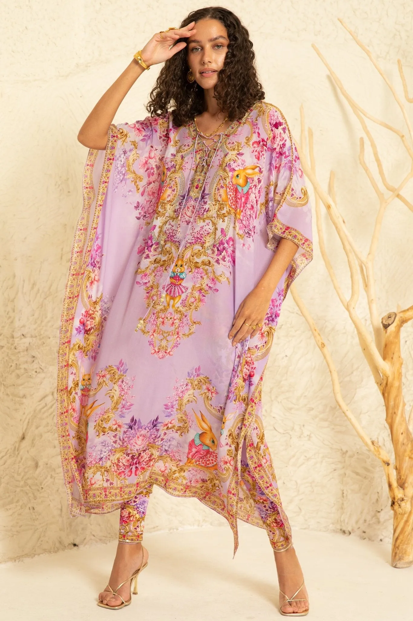 Lavender Hops Medium Kaftan