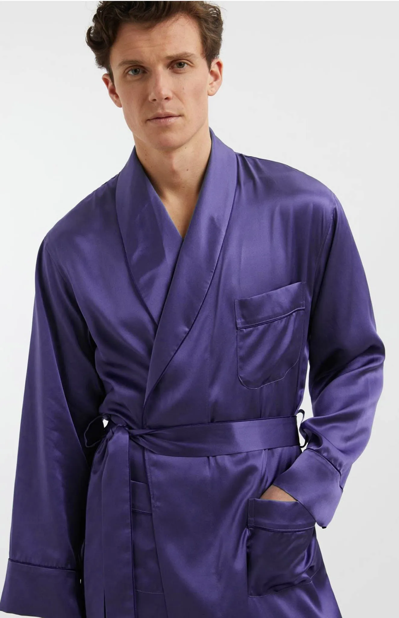 Lavish Lilac Robe - Luxurious Loungewear Collection