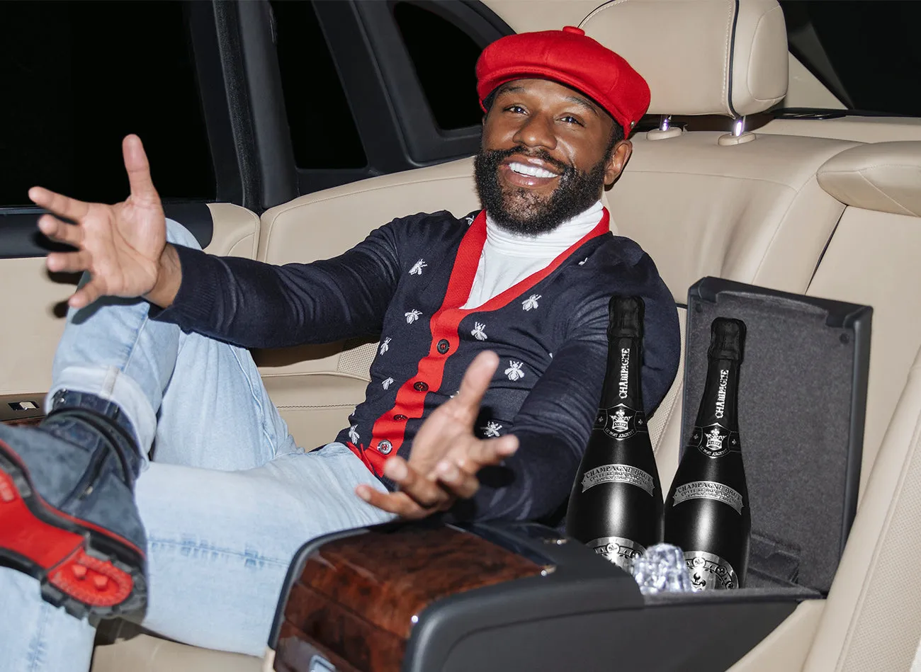 Le Bon Argent Rosé Champagne by Floyd Mayweather