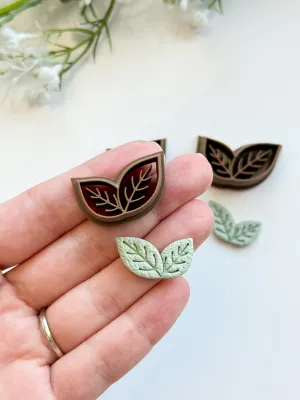 Leaves Detailed Polymer Clay Cutter