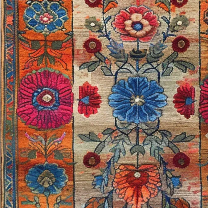 Maharaja Garden Hand Tufted Rug