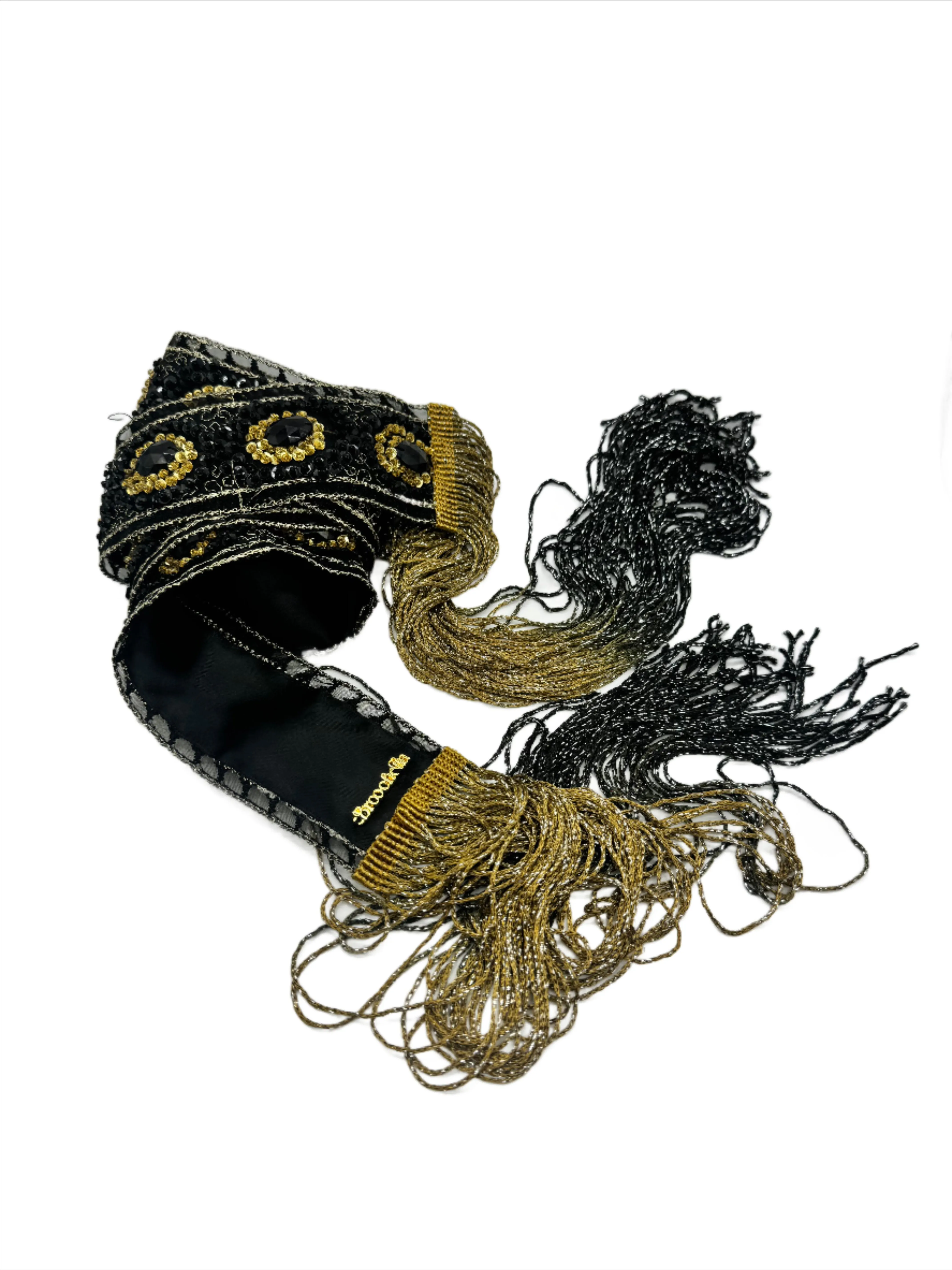 Marie Antoinette Embellished Foulard Neck-tie