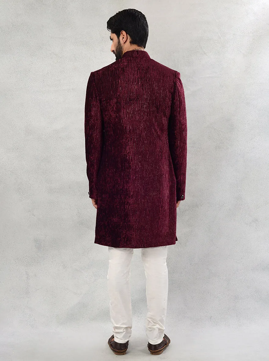 Maroon Indowestern | Azania