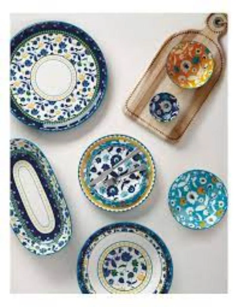 Maxwell & Williams Rhapsody Oblong Platter 45x33cm Blue