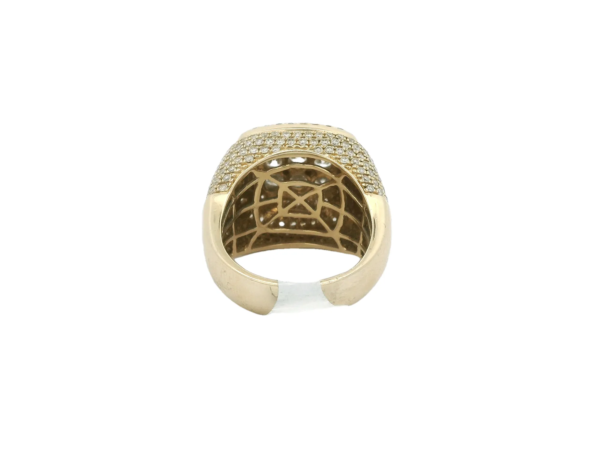 Men's 14kt Yellow Gold Diamond Ring