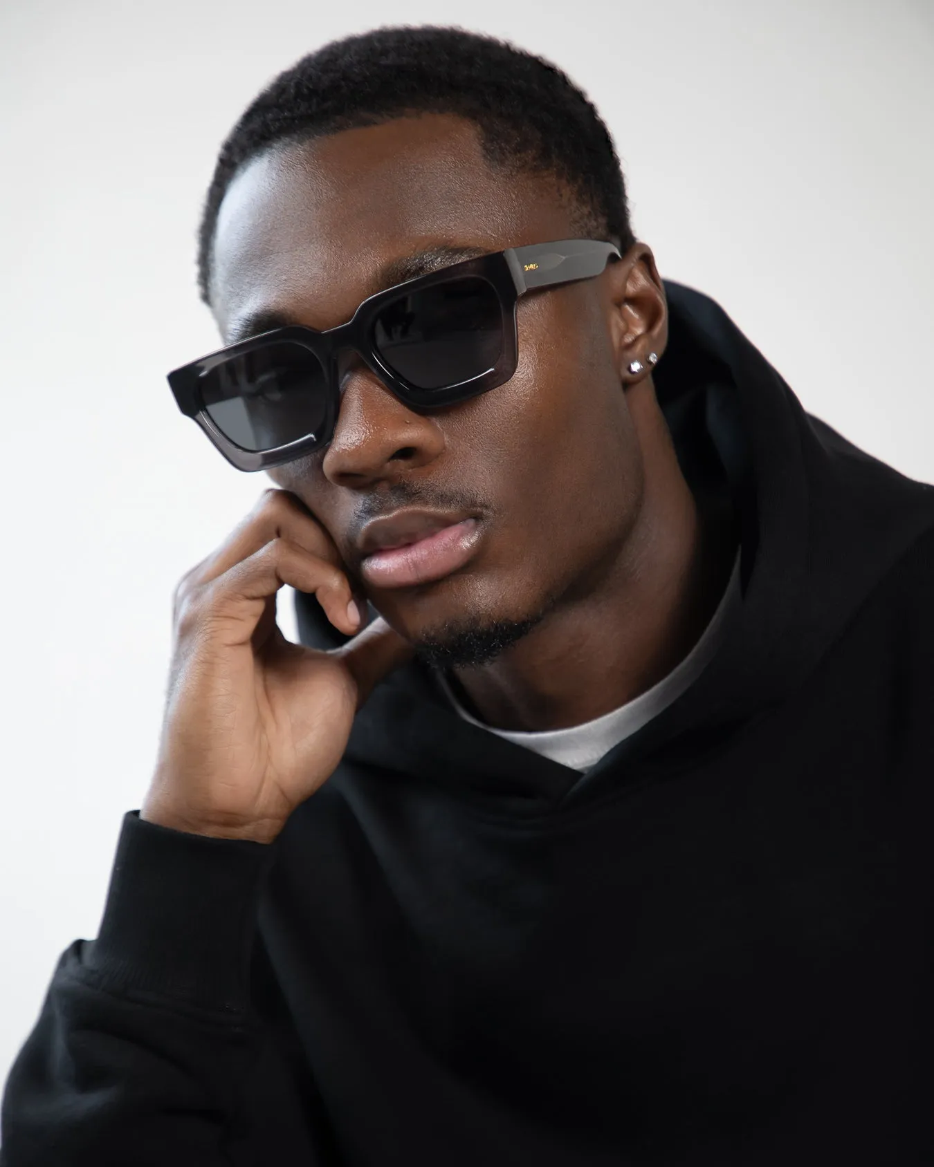 Mercer Sunglasses - Translucent Grey