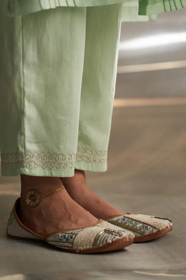Mis'r Embroidered Flared Sleeve Kurta Set