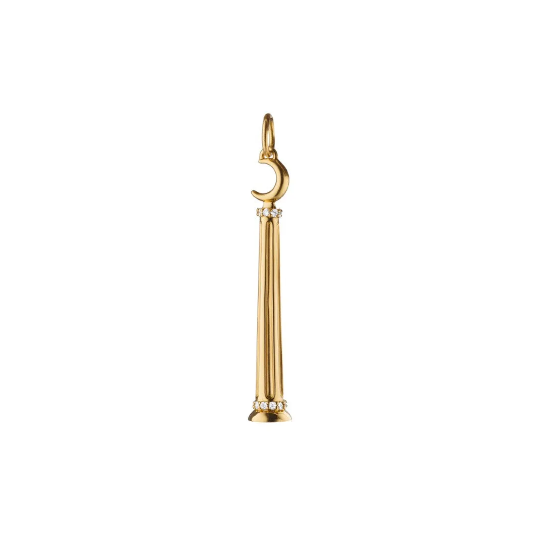 Monica Rich Kosann Athena Charm with Diamonds
