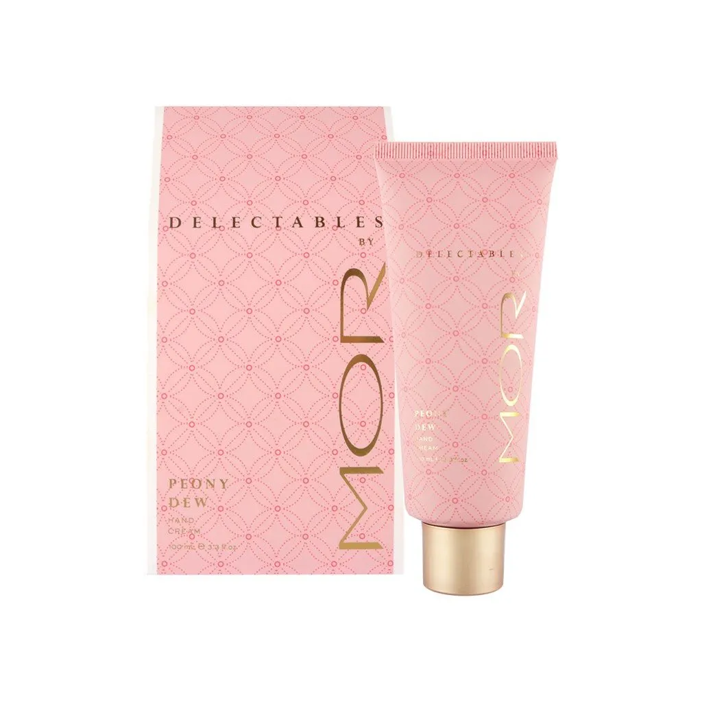 MOR - Delectables - Hand Cream 100ml - Peony Dew