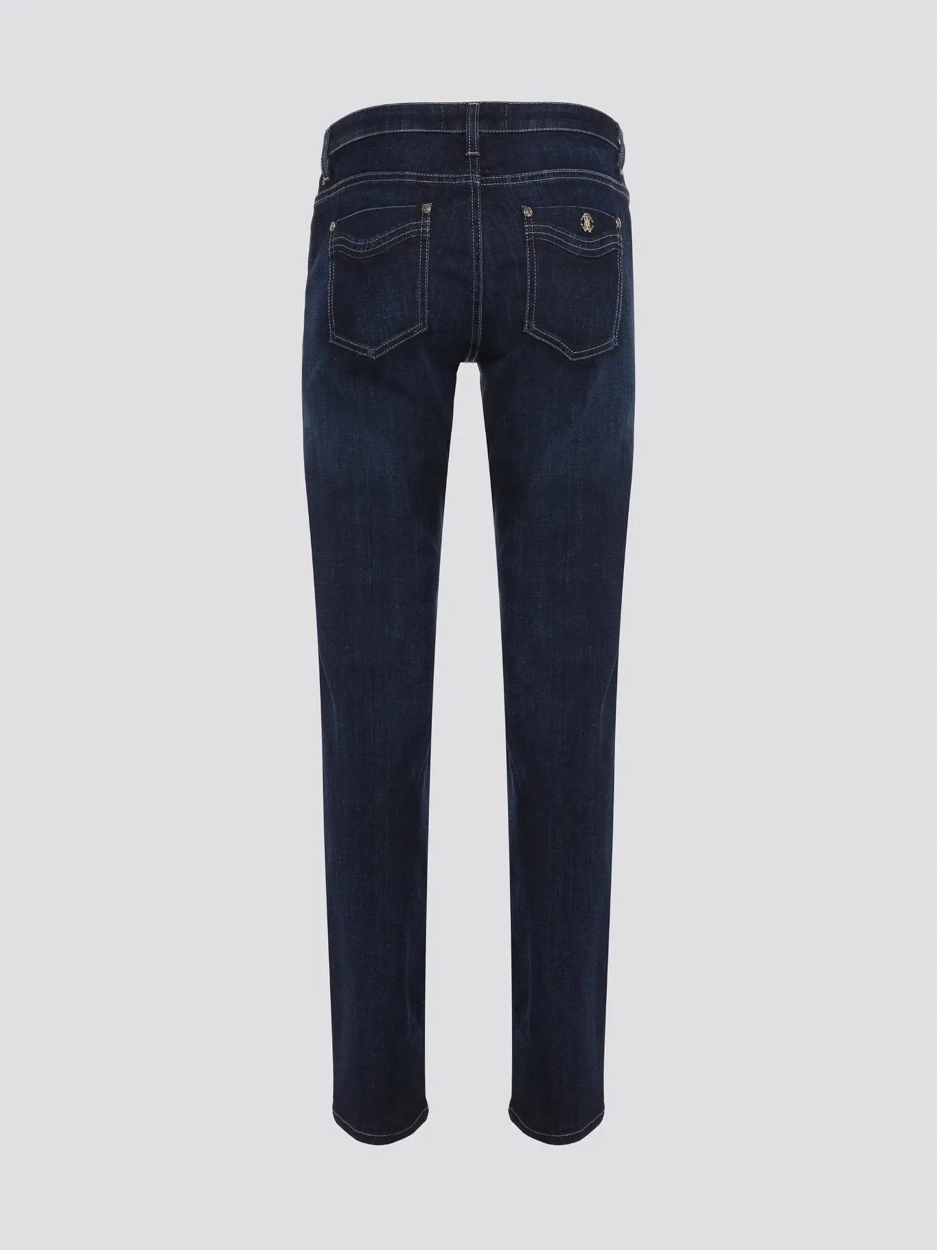 Navy Sequin Detailed Jeans
