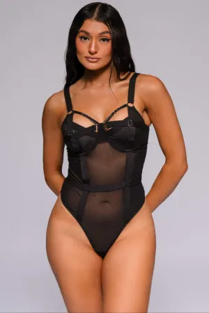 Nevaeh Bodysuit - Black