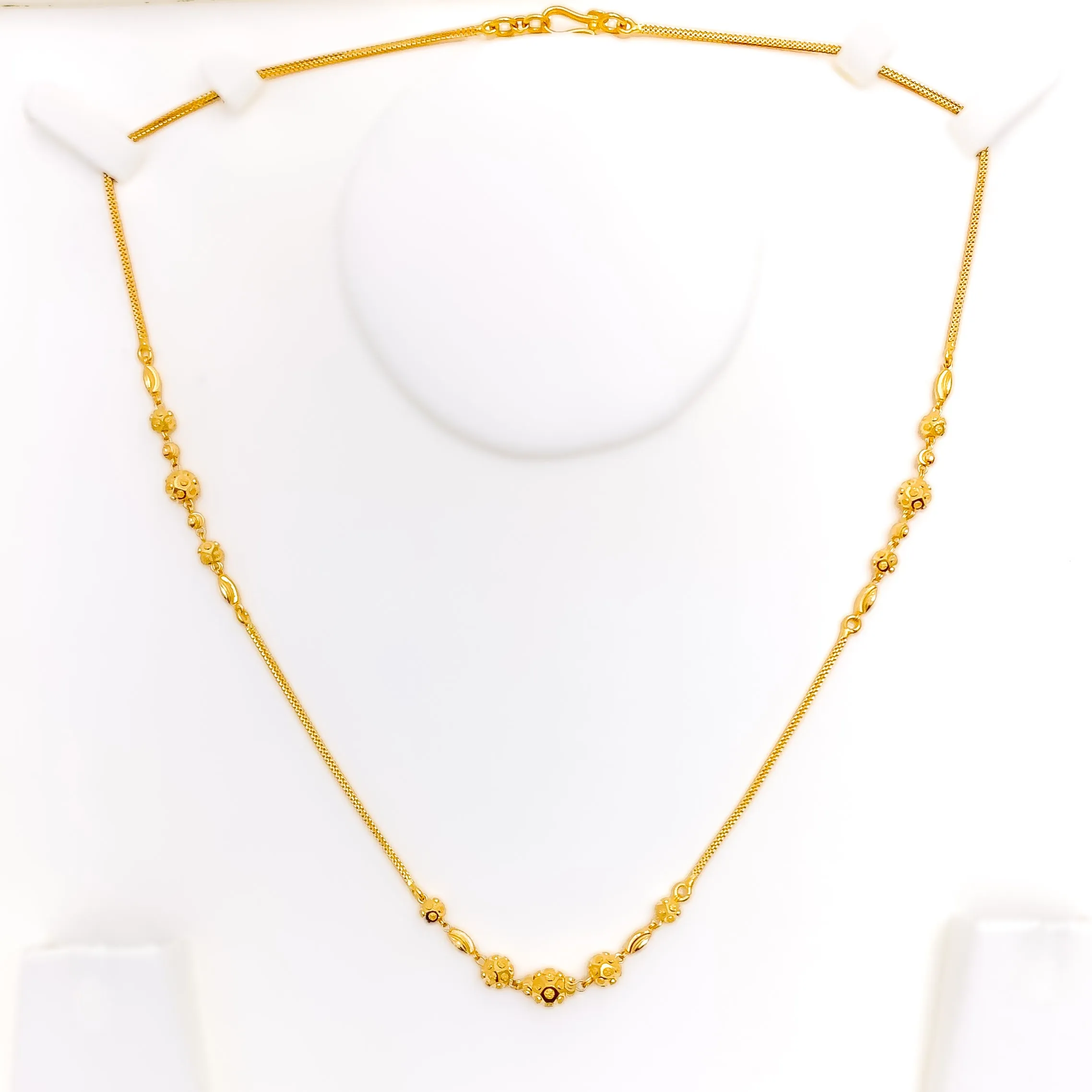 Noble Opulent 22k Gold Necklace