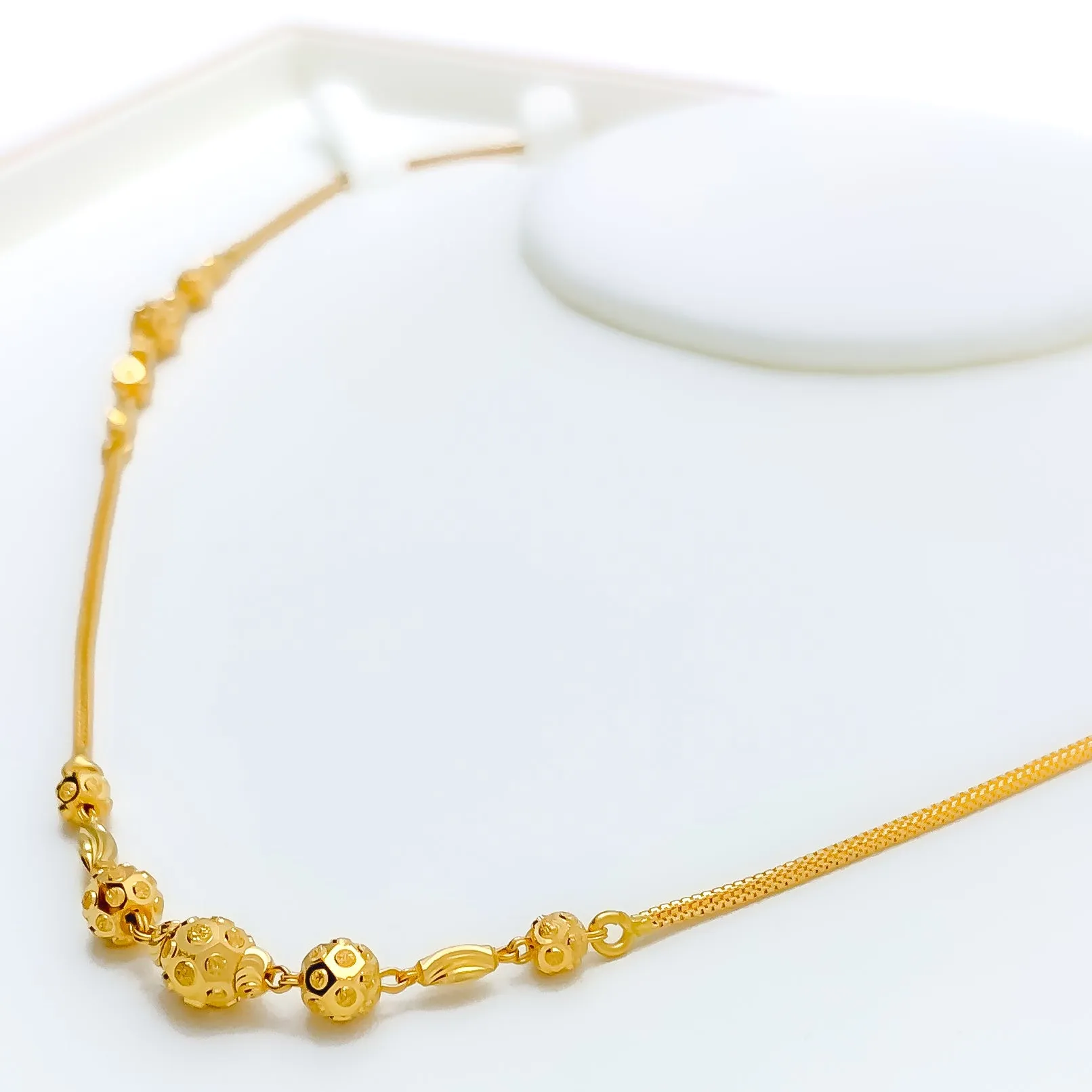 Noble Opulent 22k Gold Necklace