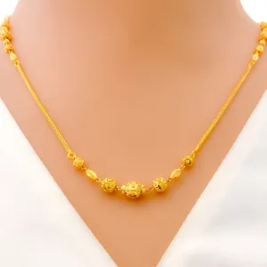Noble Opulent 22k Gold Necklace