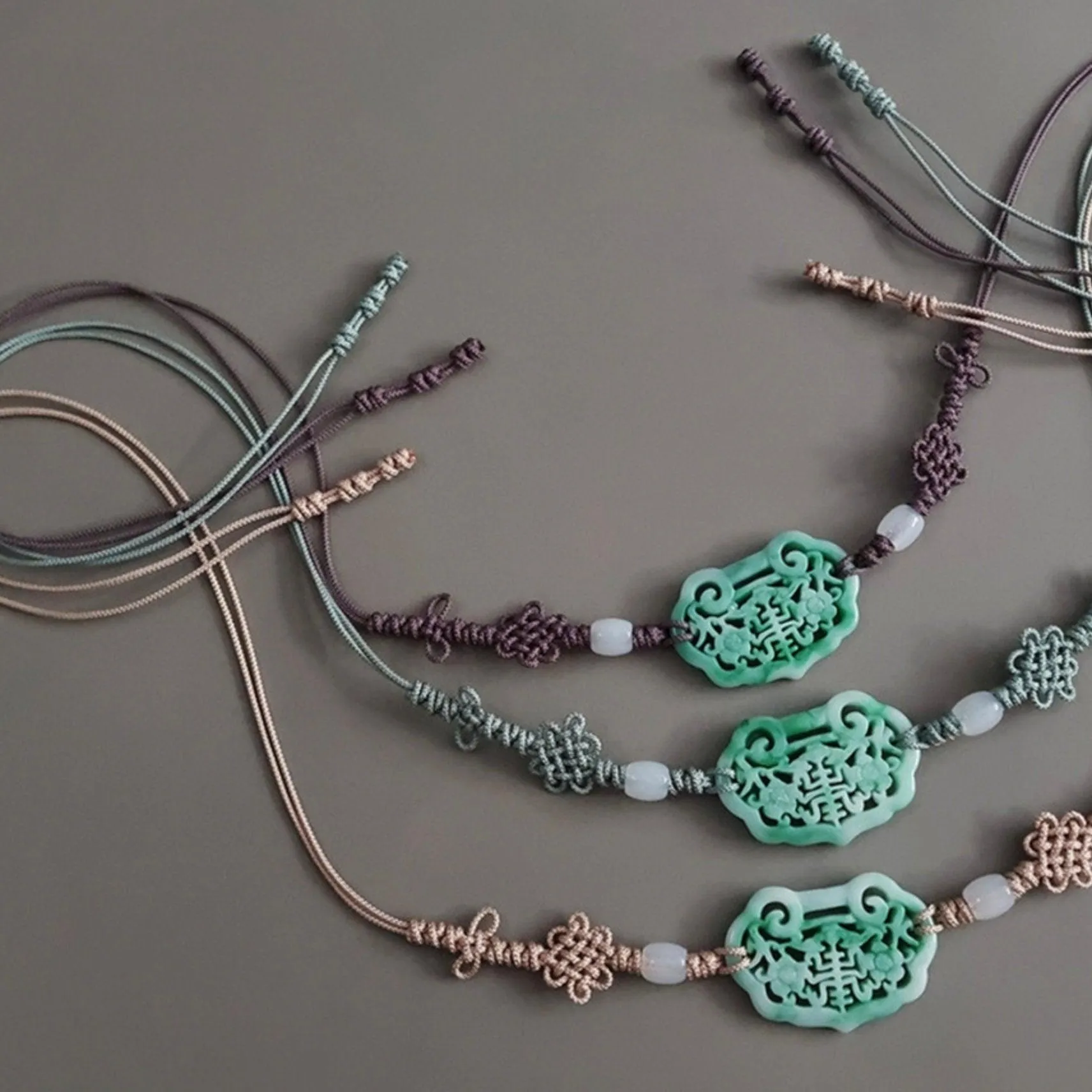 Novel Jade Knot Hanbok Belt