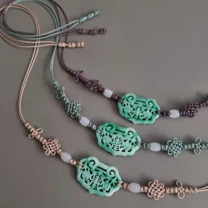 Novel Jade Knot Hanbok Belt