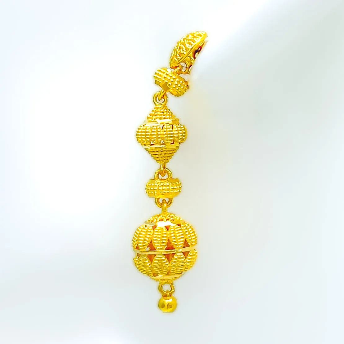 Opulent Regal 22k Gold Earrings