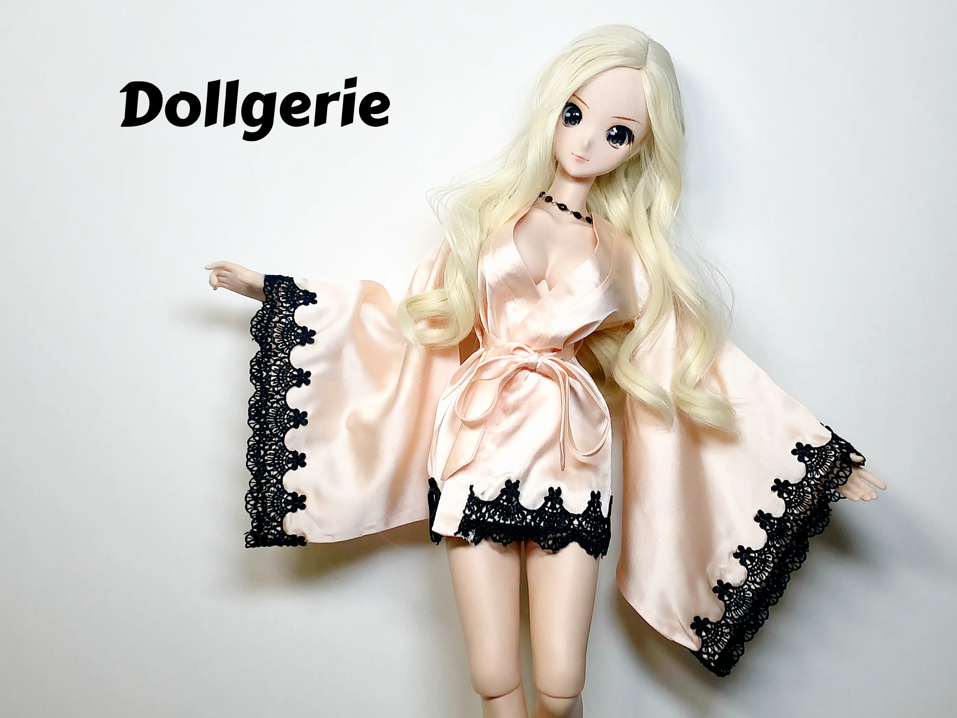 Peach Luxurious Kimono for SmartDoll / DD / SD13